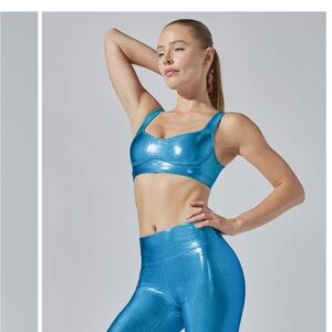 NWT Heroine sport Marvel leggings (Aqua)